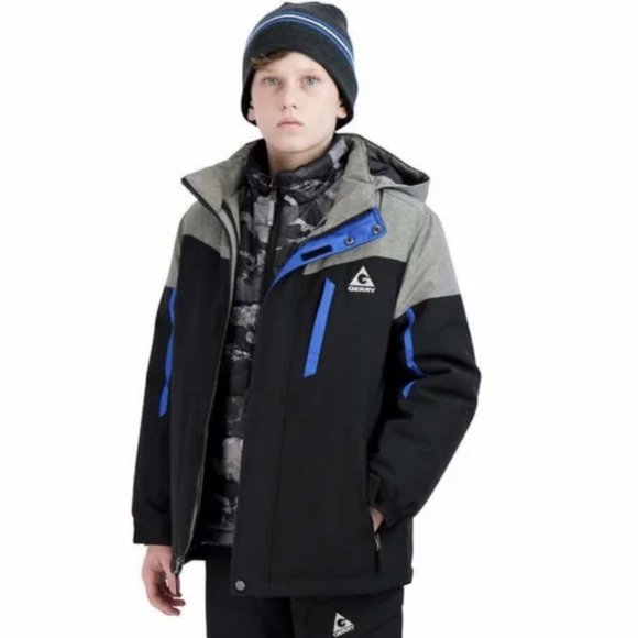 NWT Gerry Youth Systems Jacket, Black - Picture 1 of 8